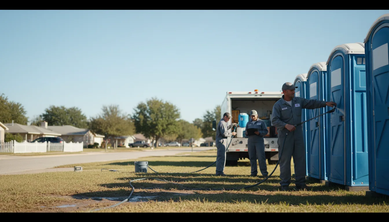 Long-Term Portable Toilet Rental in Churubusco, IN near me